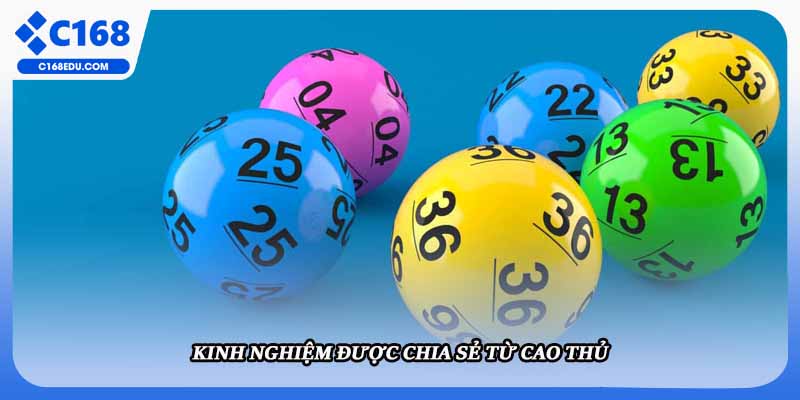 Kinh nghiệm được chia sẻ từ cao thủ